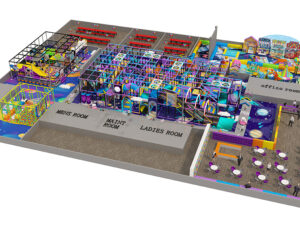 Space theme indoor playground