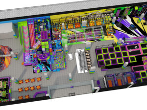 Trampoline park Center