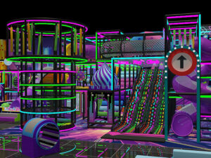 New adventure indoor playground