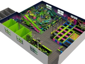 Large indoor play area