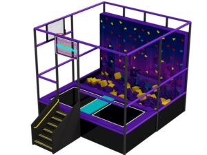 Small jumping trampoline park