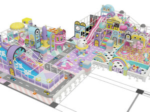 New fashion indoor playground design