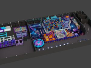 New trampoline park play center
