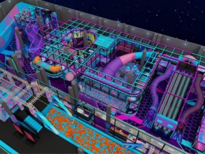 Adverture Trampoline park for sale