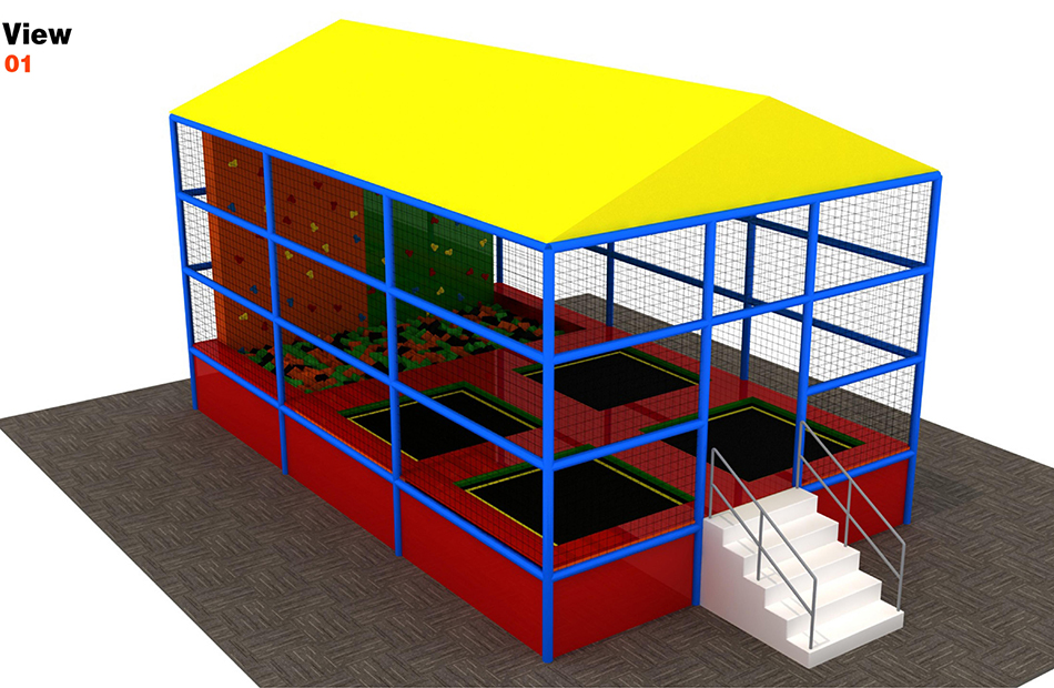 Outside trampoline ? Kids Trampoline | Bluejayset Playground Heaven