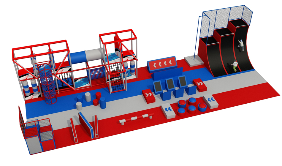 Parkour Play equipment ? Ninja Warrior Courses | Bluejayset Playground Heaven