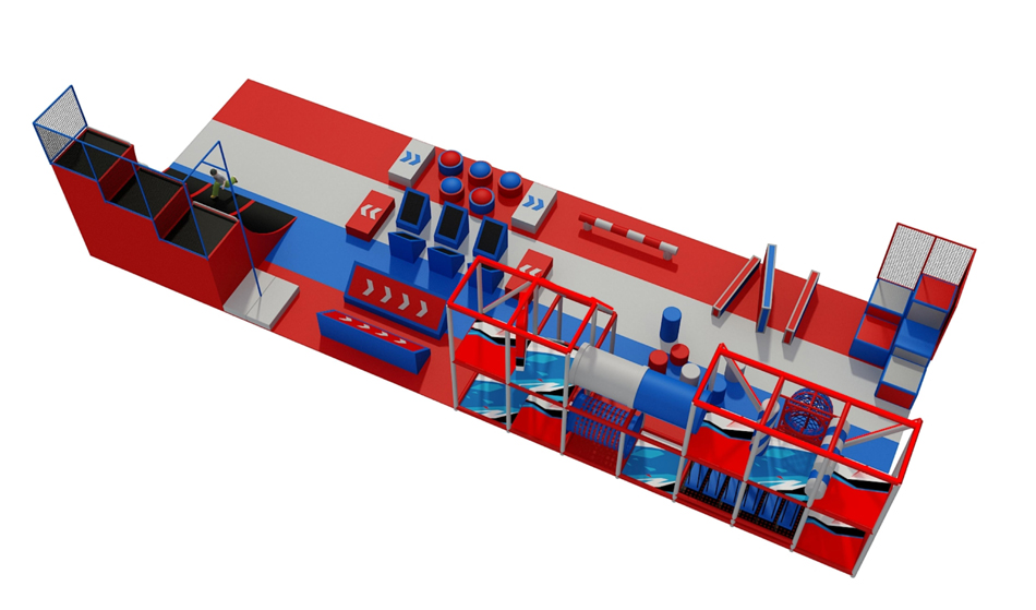 Parkour Play equipment ? Ninja Warrior Courses | Bluejayset Playground Heaven