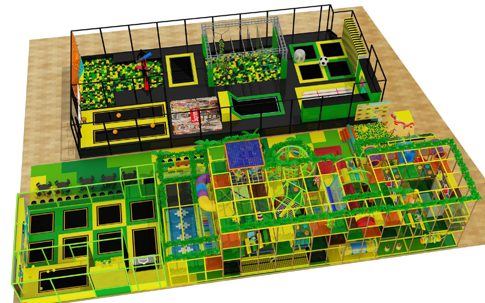 BJ-B1655 - playgroun - Indoor Playgrounds | Bluejayset Playground Heaven