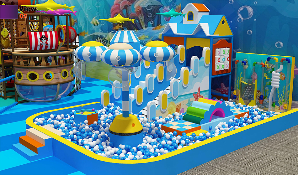 BJ-B1625 - playground equipment - Indoor Playgrounds | Bluejayset Playground Heaven
