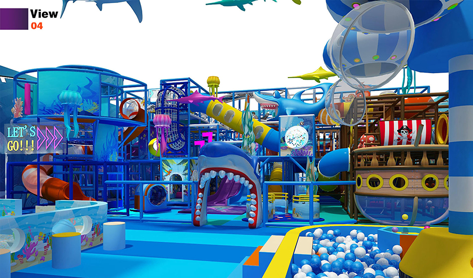 BJ-B1625 - playground equipment - Indoor Playgrounds | Bluejayset Playground Heaven