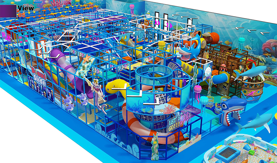 BJ-B1625 - playground equipment - Indoor Playgrounds | Bluejayset Playground Heaven