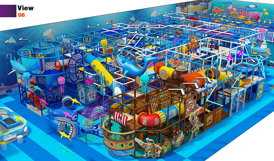 BJ-B1625 - playground equipment - Indoor Playgrounds | Bluejayset Playground Heaven