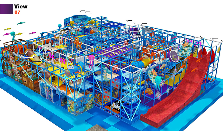 BJ-B1625 - playground equipment - Indoor Playgrounds | Bluejayset Playground Heaven