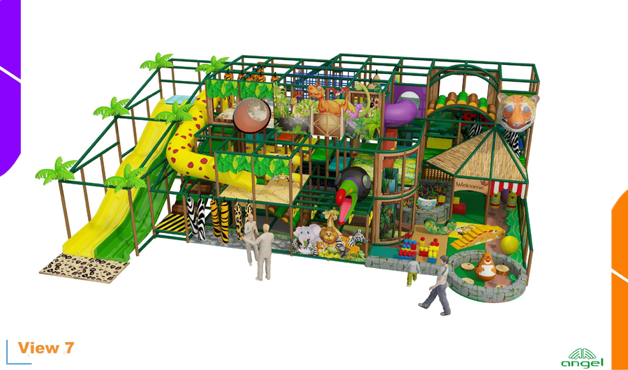BJ-B1644 - playground indoor - Indoor Playgrounds | Bluejayset Playground Heaven