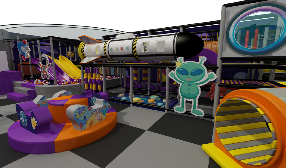BJ-B1620 - playground indoor - Indoor Playgrounds | Bluejayset Playground Heaven