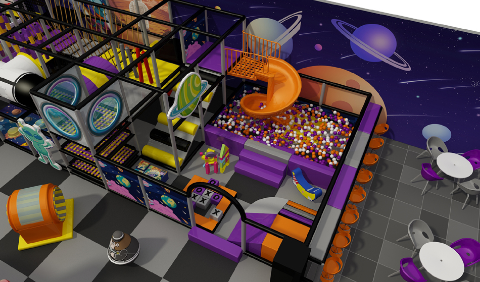 BJ-B1620 - playground indoor - Indoor Playgrounds | Bluejayset Playground Heaven