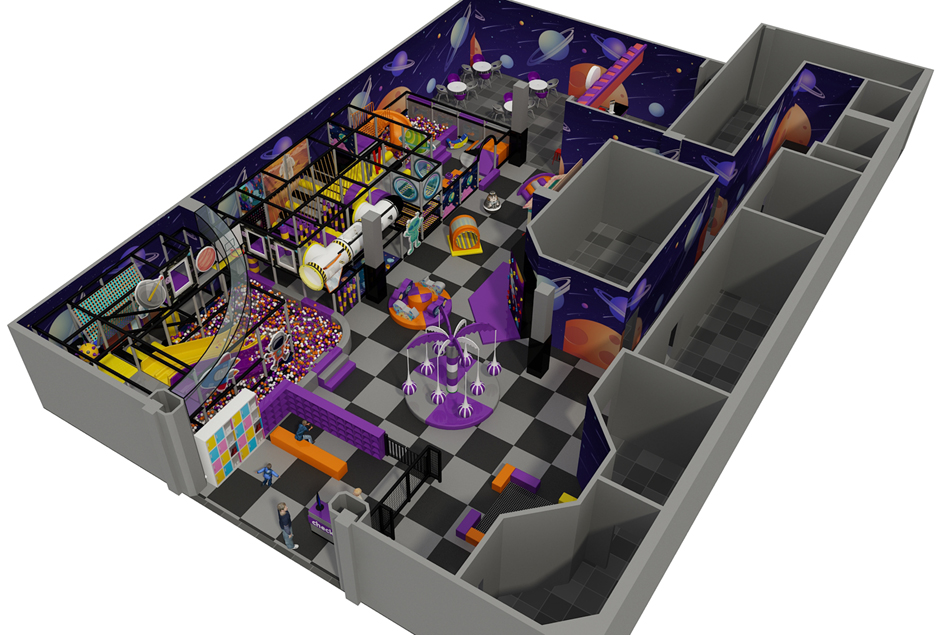 BJ-B1620 - playground indoor - Indoor Playgrounds | Bluejayset Playground Heaven