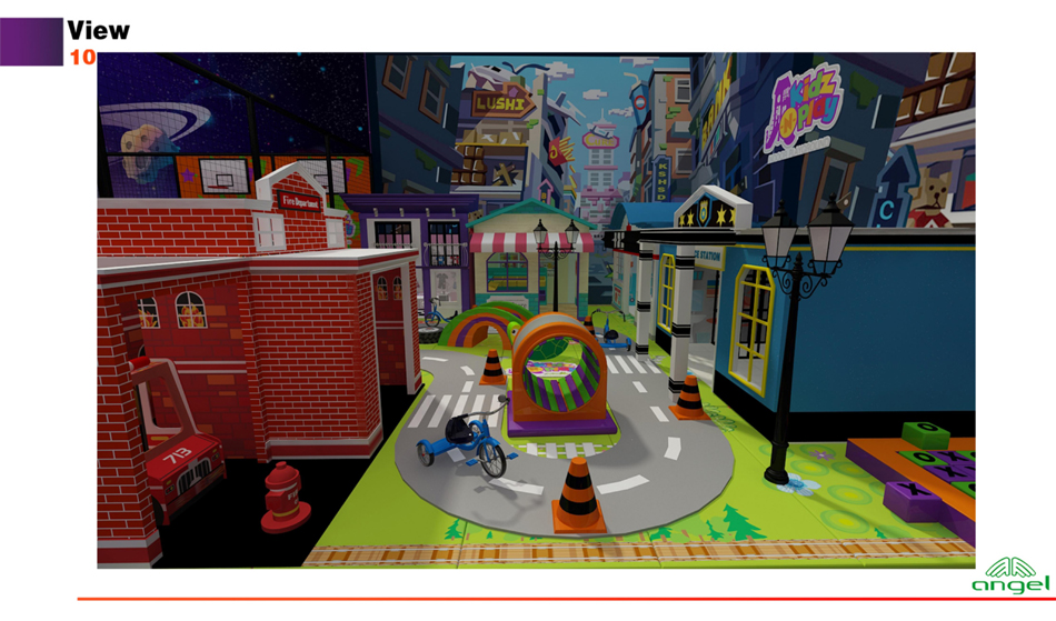 BJ-B1634 - playhouse indoor - Indoor Playgrounds | Bluejayset Playground Heaven