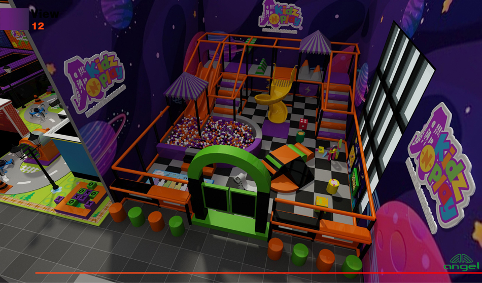 BJ-B1634 - playhouse indoor - Indoor Playgrounds | Bluejayset Playground Heaven