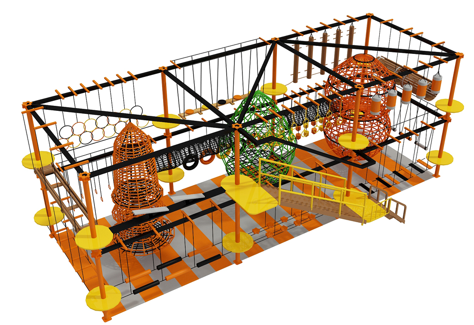 Rope Adventure Playground ? Ninja Warrior Courses | Bluejayset Playground Heaven