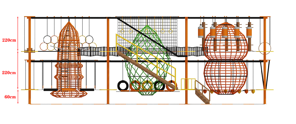 Rope Adventure Playground ? Ninja Warrior Courses | Bluejayset Playground Heaven