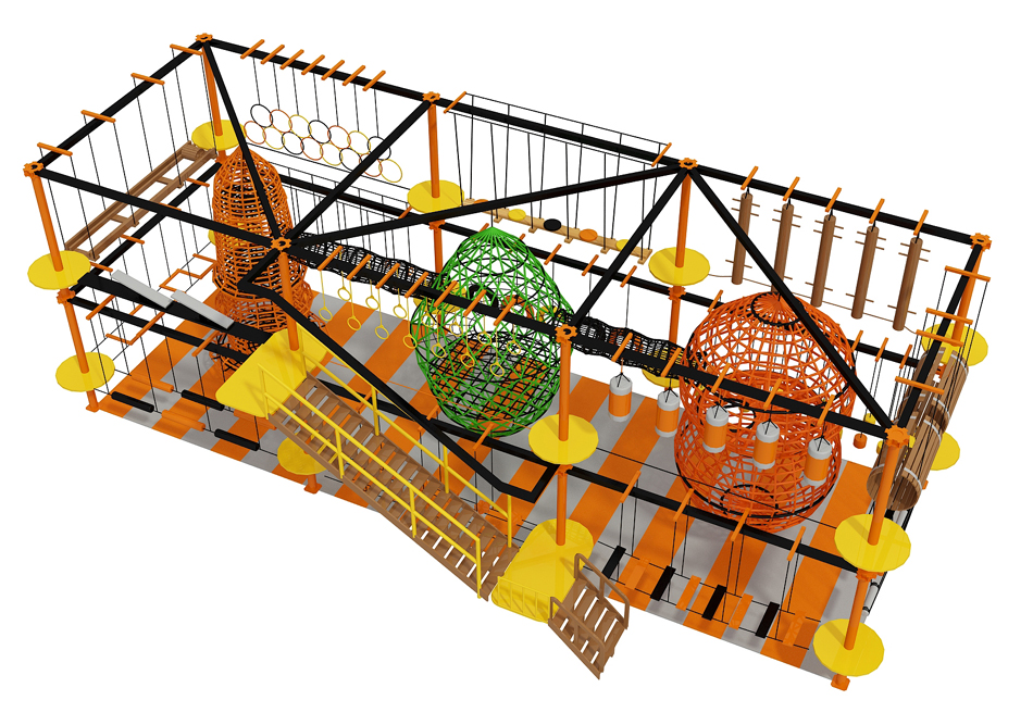 Rope Adventure Playground ? Ninja Warrior Courses | Bluejayset Playground Heaven