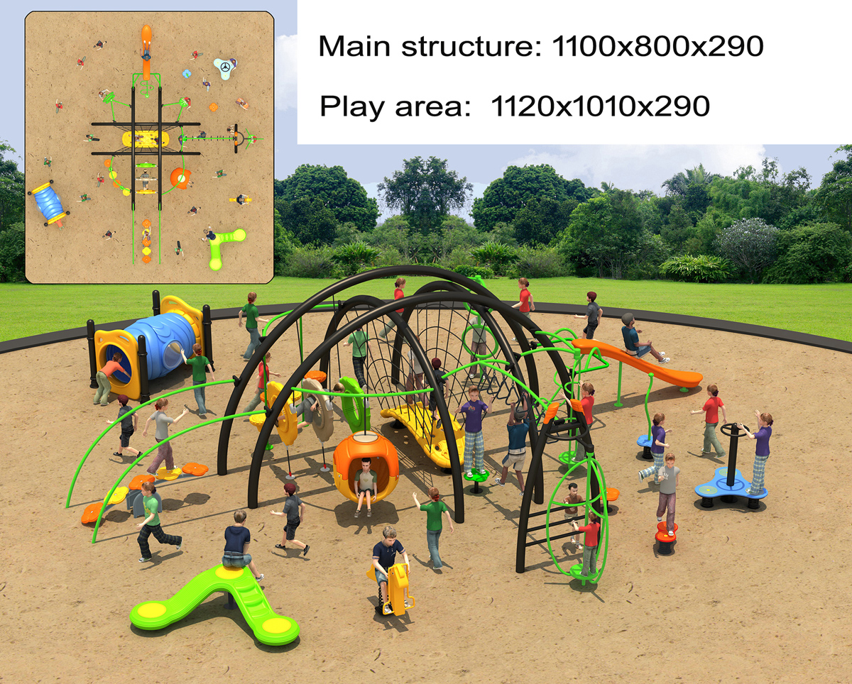 Rope Climbing tower ? Backyard Playsets | Bluejayset Playground Heaven