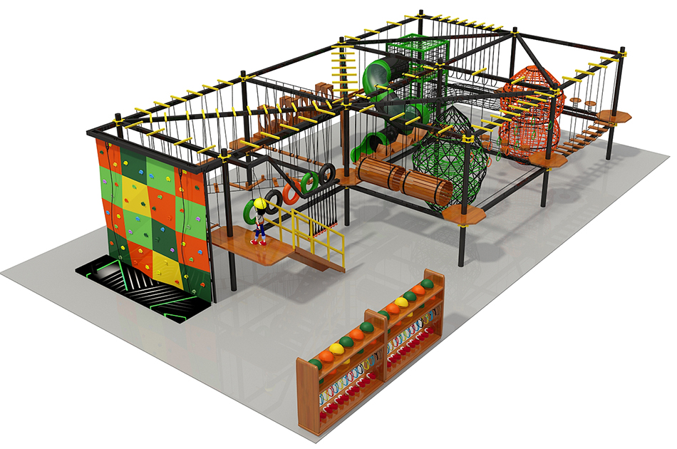 Rope playground ? Ninja Warrior Courses | Bluejayset Playground Heaven