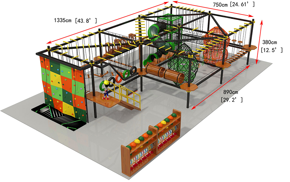 Rope playground ? Ninja Warrior Courses | Bluejayset Playground Heaven