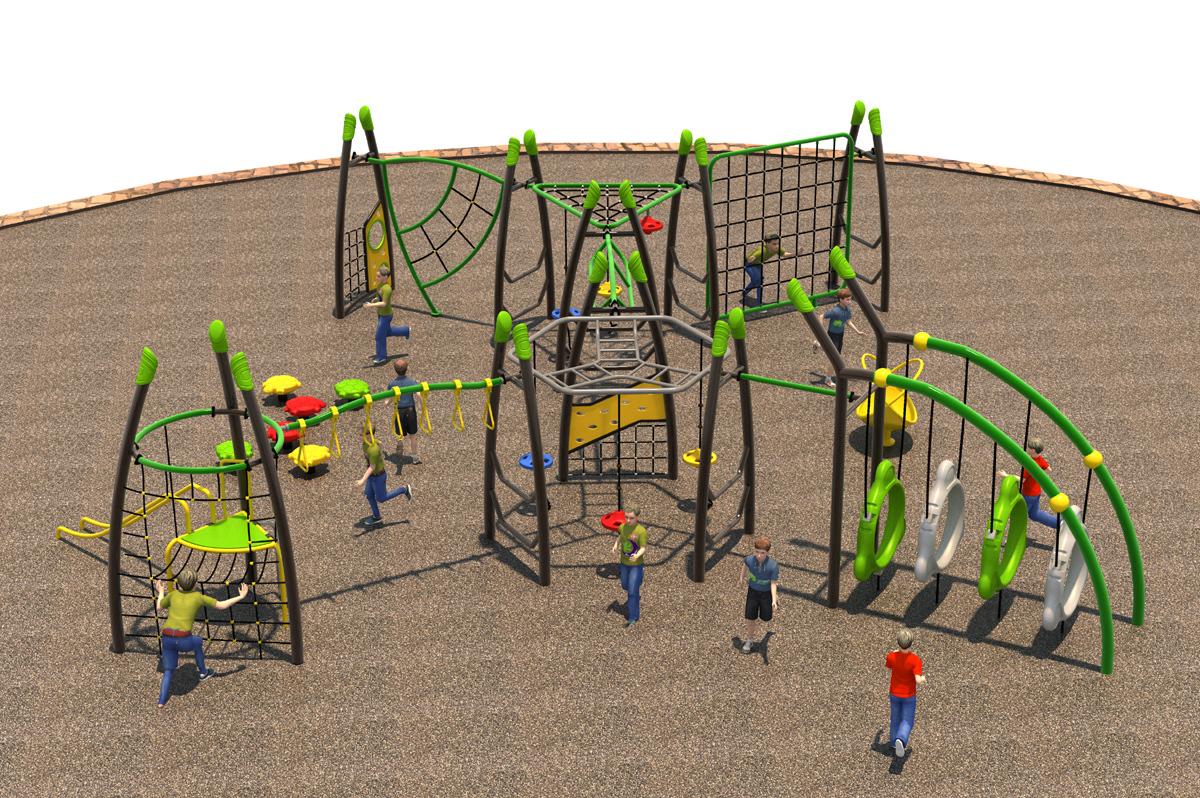 Rope Playground for park ? Backyard Playgrounds | Bluejayset Playground Heaven