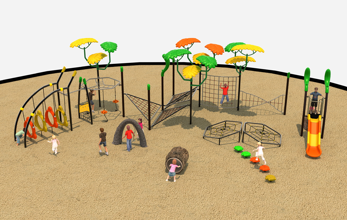 Rope Playground for park ? Backyard Playgrounds | Bluejayset Playground Heaven