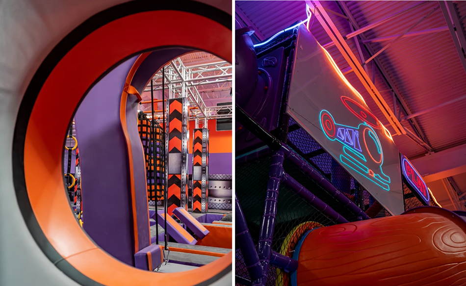 BJ-JB003 - Rush Trampoline park - Trampoline Park | Bluejayset Playground Heaven