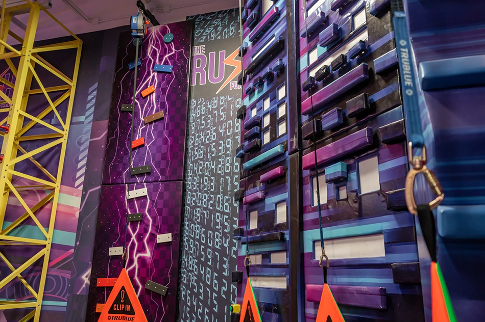BJ-JB003 - Rush Trampoline park - Trampoline Park | Bluejayset Playground Heaven