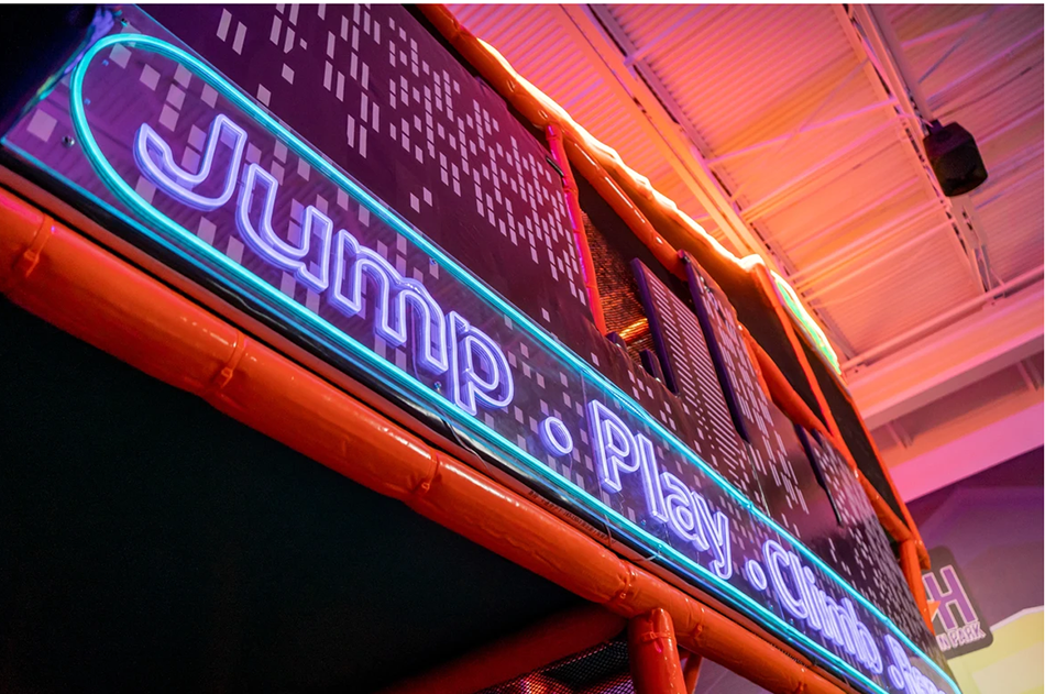 BJ-JB003 - Rush Trampoline park - Trampoline Park | Bluejayset Playground Heaven