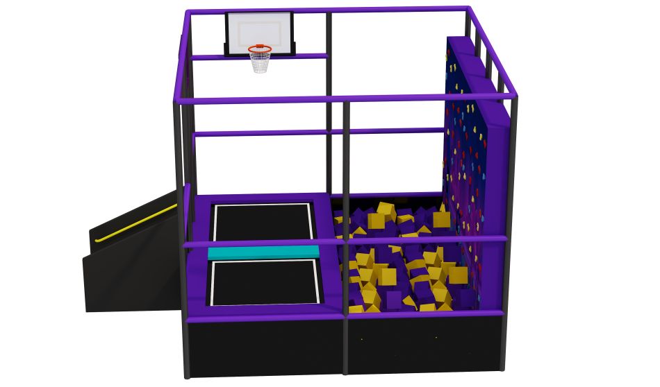 Small jumping trampoline park ? Kids Trampoline | Bluejayset Playground Heaven