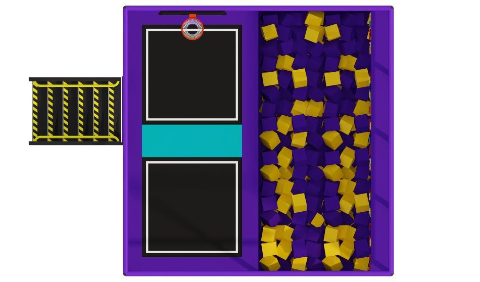 Small jumping trampoline park ? Kids Trampoline | Bluejayset Playground Heaven
