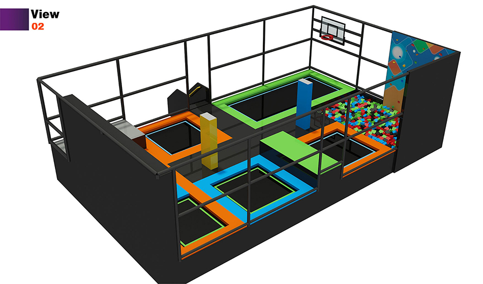 Small size trampline play area ? Kids Trampoline | Bluejayset Playground Heaven