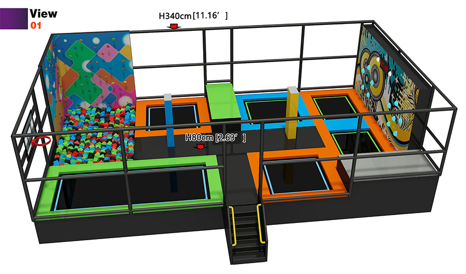Small size trampline play area ? Kids Trampoline | Bluejayset Playground Heaven