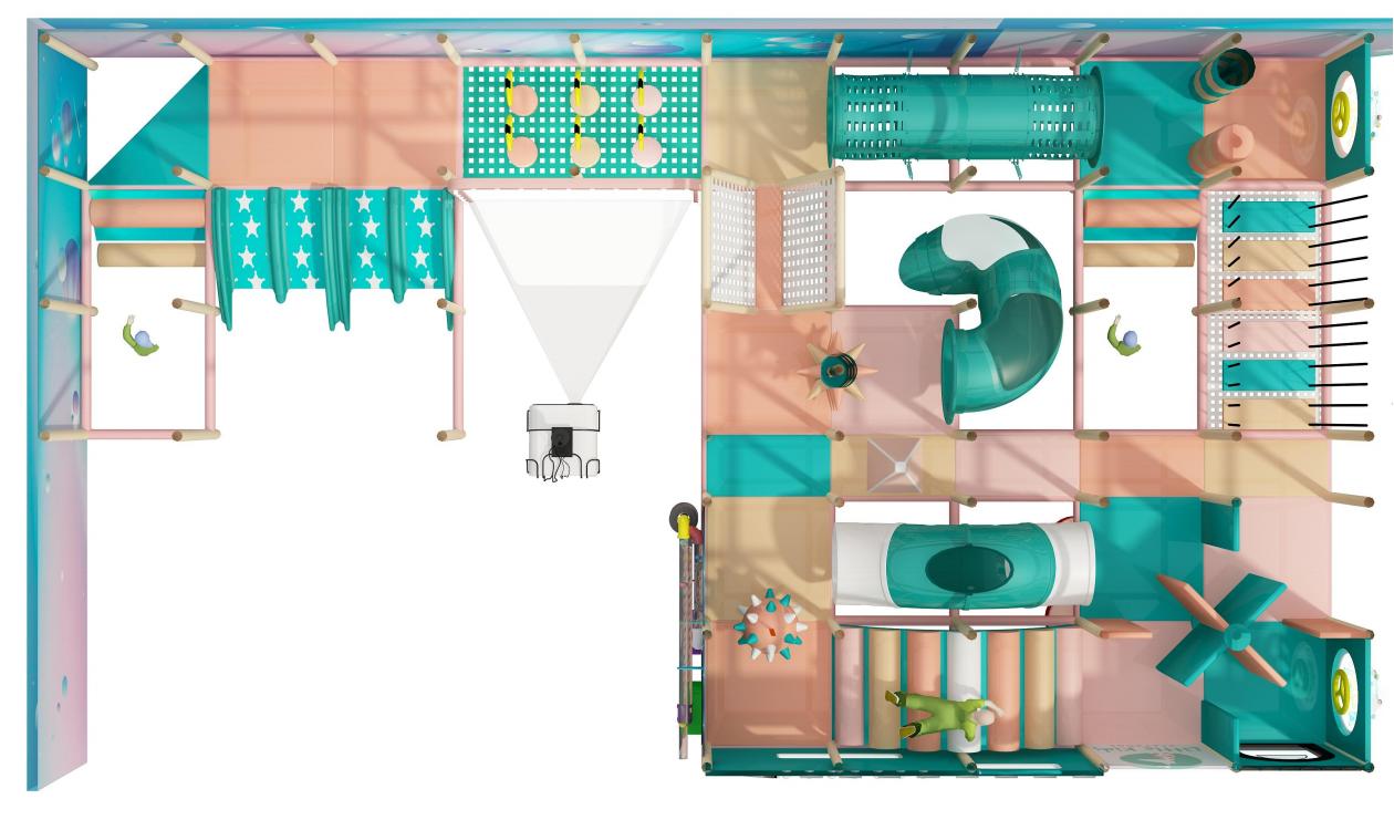 BJ-B1677 - Soft play - Indoor Playgrounds | Bluejayset Playground Heaven