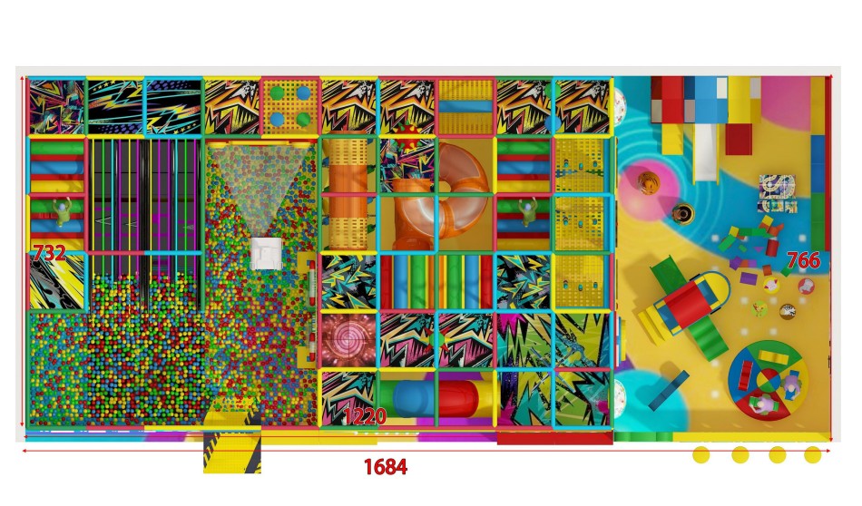 BJ-B1677 - Soft play - Indoor Playgrounds | Bluejayset Playground Heaven