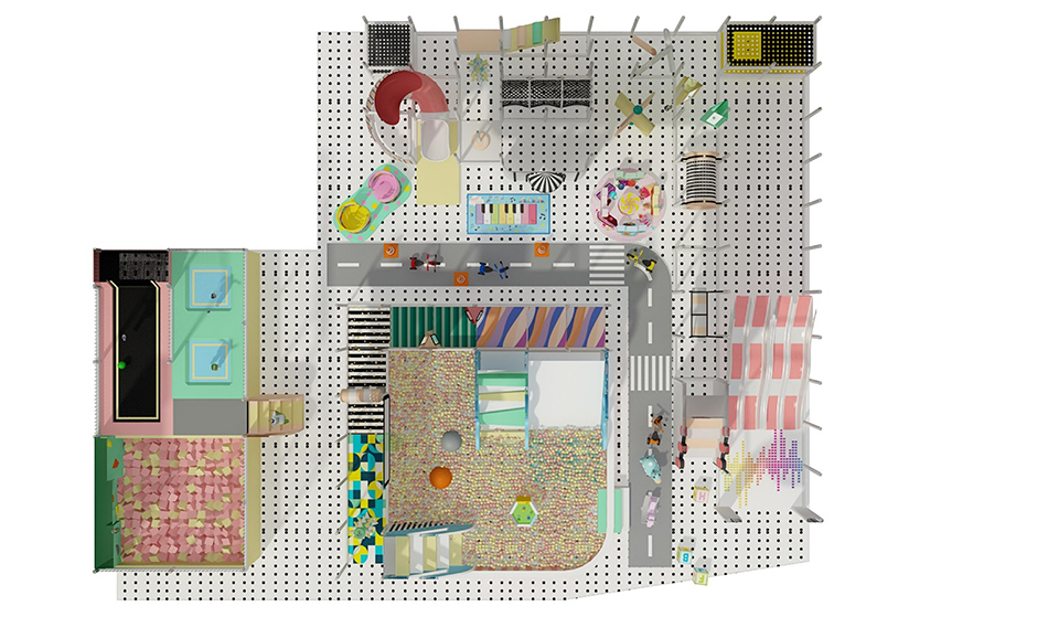 BJ-B1663 - Soft play area for kids - Indoor Playgrounds | Bluejayset Playground Heaven
