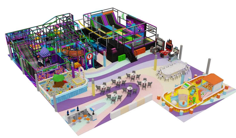 BJ-B1689 - Soft play equipment - Indoor Playgrounds | Bluejayset Playground Heaven