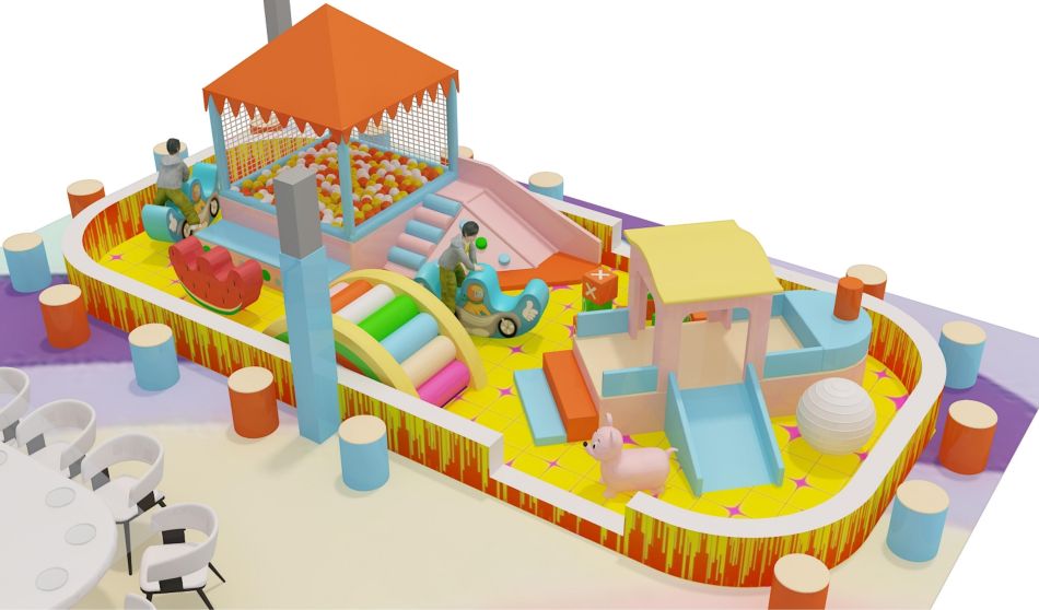 BJ-B1689 - Soft play equipment - Indoor Playgrounds | Bluejayset Playground Heaven