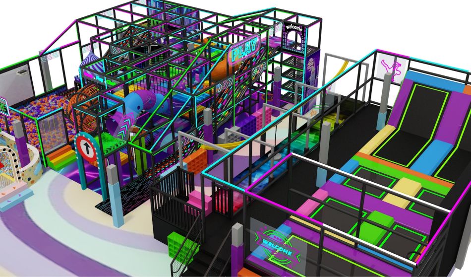 BJ-B1689 - Soft play equipment - Indoor Playgrounds | Bluejayset Playground Heaven