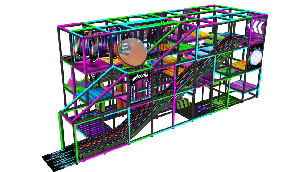 BJ-B1688 - Sport indoor playground - Indoor Playgrounds | Bluejayset Playground Heaven