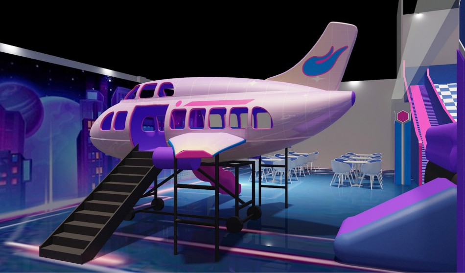 BJ-JA002 - Super Adverture Trampoline park - Trampoline Park | Bluejayset Playground Heaven