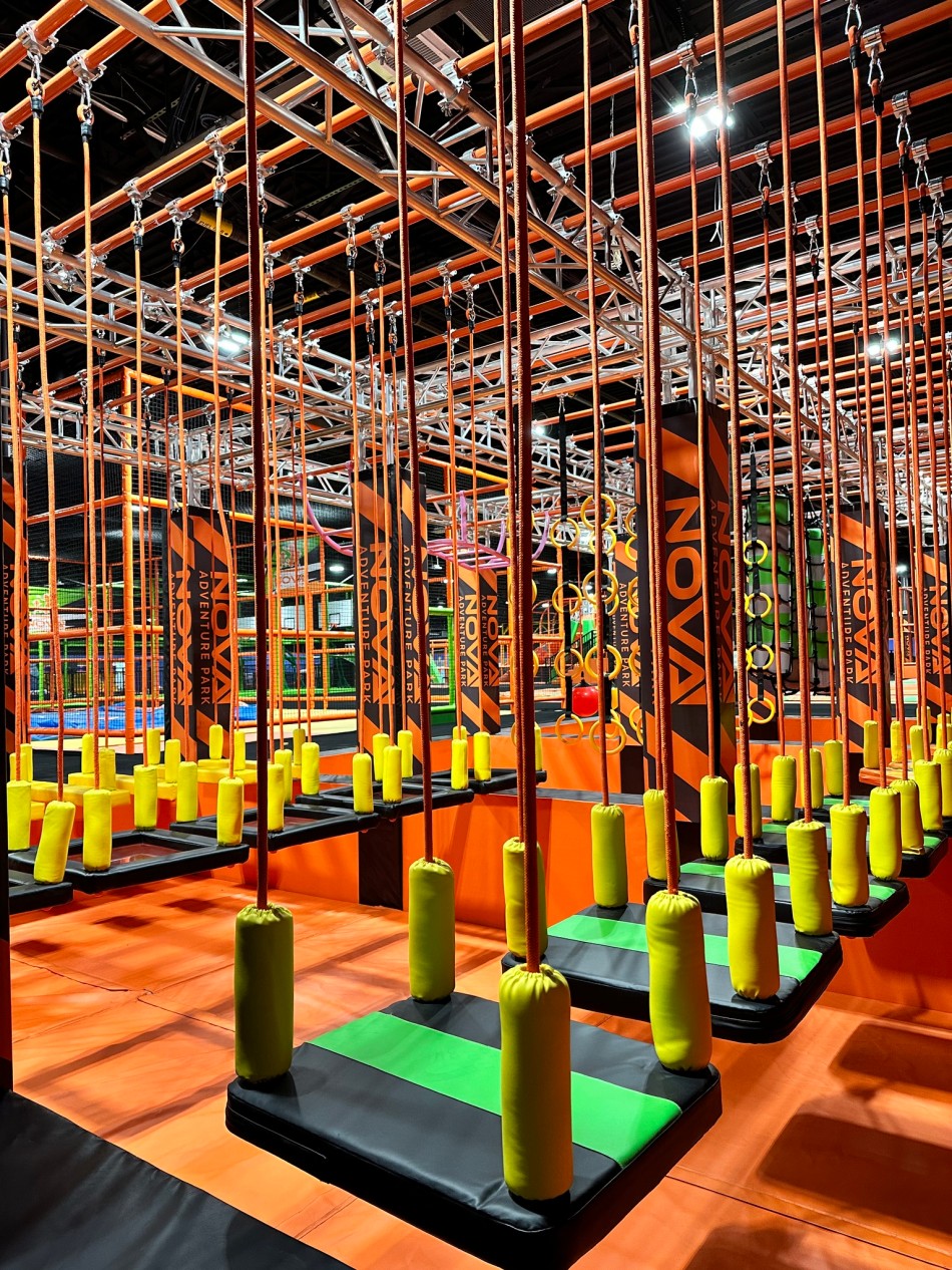 BJ-JB002 - Super larger trampoline park - Trampoline Park | Bluejayset Playground Heaven