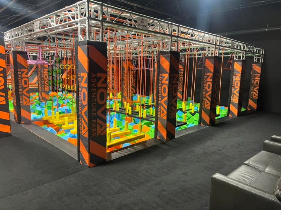 BJ-JB002 - Super larger trampoline park - Trampoline Park | Bluejayset Playground Heaven