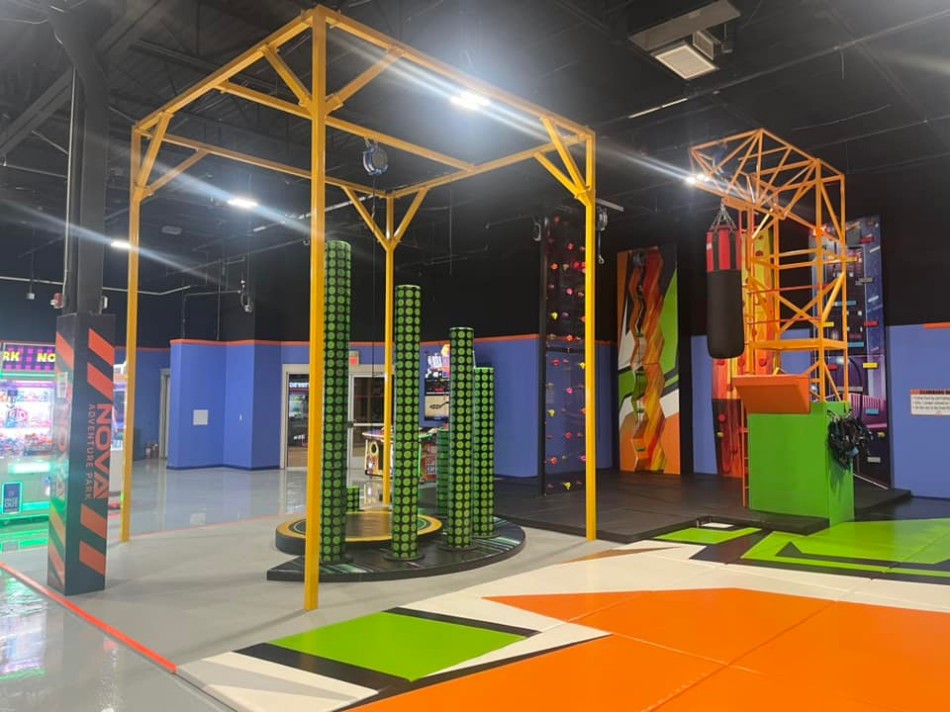 BJ-JB002 - Super larger trampoline park - Trampoline Park | Bluejayset Playground Heaven