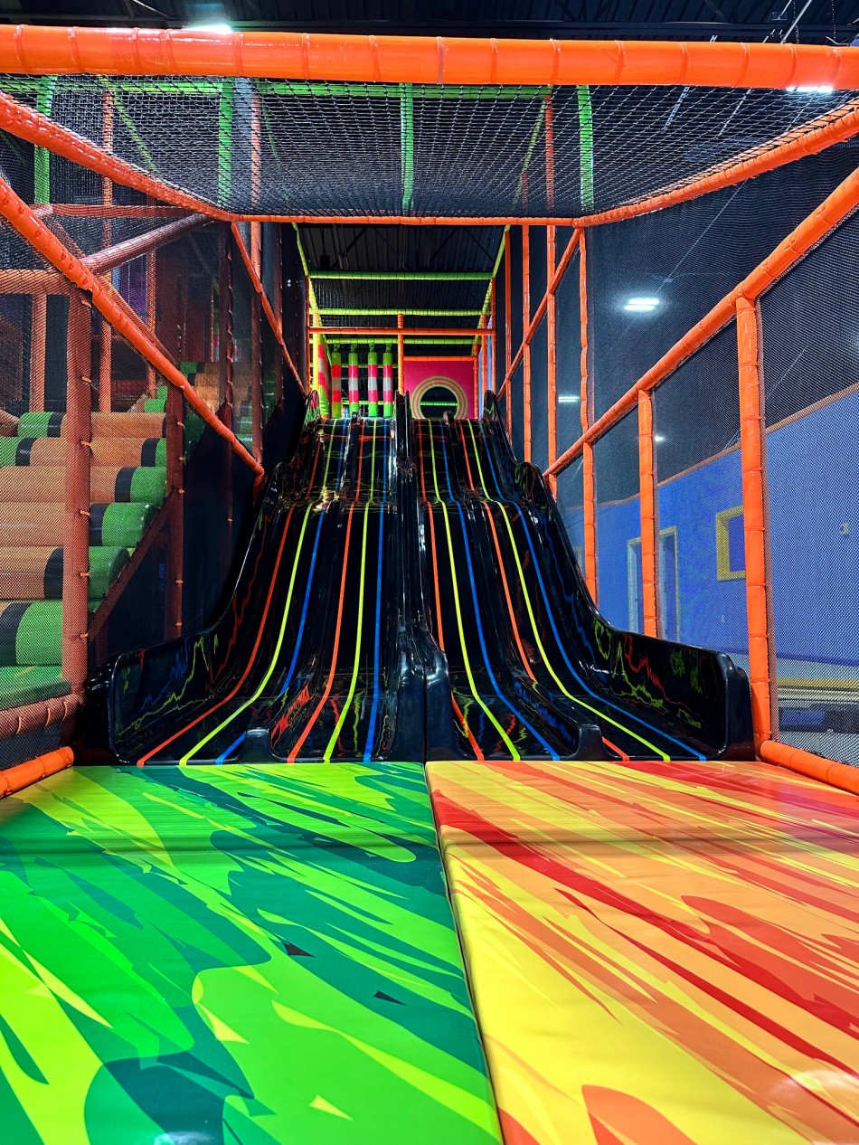 BJ-JB002 - Super larger trampoline park - Trampoline Park | Bluejayset Playground Heaven